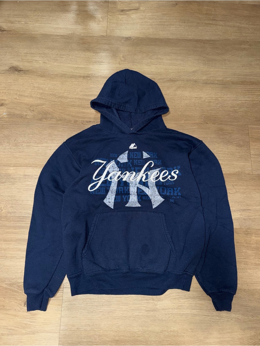 Majestic Navy Blue New York Yankees Hoodie